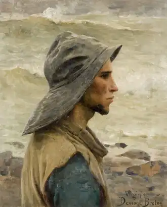 Tête de pêcheur, vers 1895 (collection particulière).