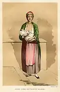 Nourrice juive et chicatico, 1864.