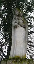Vierge à l'Enfant sur la côte de Cuite.