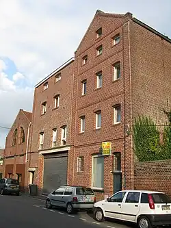 La minoterie rue Gaston Baratte.