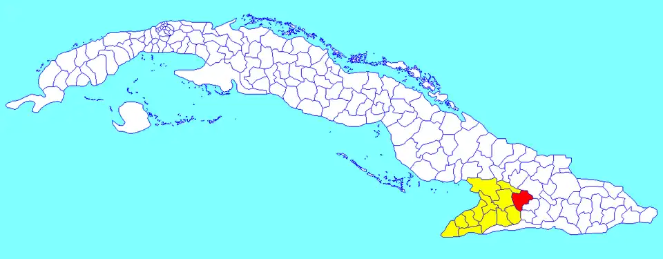 Municipalité de Jiguaní dans la province de Granma