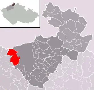 Localisation de Jílové