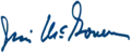 Signature de Jim McGovern
