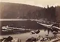 Černé jezero dans la forêt de Bohême