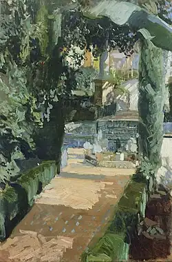 Cour des Danses, Alcazar de SévilleGetty Center, Los Angeles