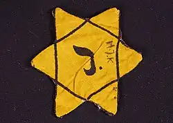 27 mai 1942, imposition du port de l'étoile jaune en Belgique.