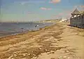 Johan Krouthén : Plage avec des garçons se baignant (1906)