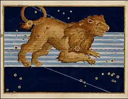 Le Lion par Johann Bayer.
