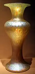 Johann Loetz, vase (vers 1900), Bruxelles, musée Fin de siècle.