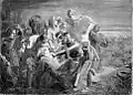Anno 1296. Mort du Comte Florent V (Johannes Hinderikus Egenberger, XIXe siècle).