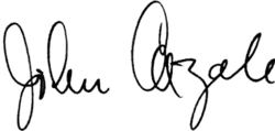 signature de John Cazale