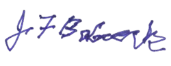signature de John Babcock
