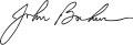 Signature de John Boehner