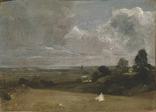 Dedham vu de Langham, vers 1813Tate Britain, Londres