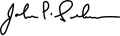 Signature de John Sarbanes
