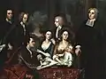 John Simbert, L'Entourage de Berkeley, 1728-1739, Yale University Art Gallery, New Haven (Connecticut)