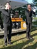 Thomas Bloch, Johnny Rasse et Jean Boucault