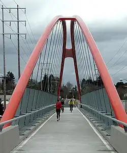 Passerelle au-dessus du boulevard McLoughlin, Portland