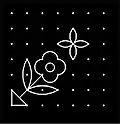 Motif floral.