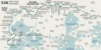 Carte de la ligne