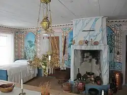 Une chambre à coucher.