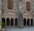 Partie de l'ancien cloître.