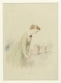 La Terre, aquarelle, Amsterdam, Rijksmuseum.