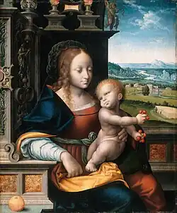 Vierge aux cerises, Berlin, v. 1525.