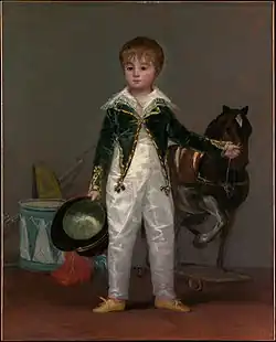 Francisco de Goya: Pepito Costa y Bonelisvers 1813