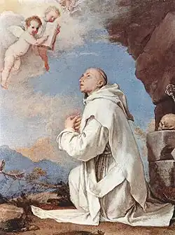 Saint Bruno, le Chartreux (1643), huile sur toile, 38 × 27 cm, Musée de Capodimonte, Naples.