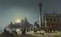 La place Saint-Marc à Venise, 1859.