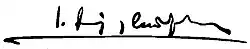 signature de Josep Puig i Cadafalch