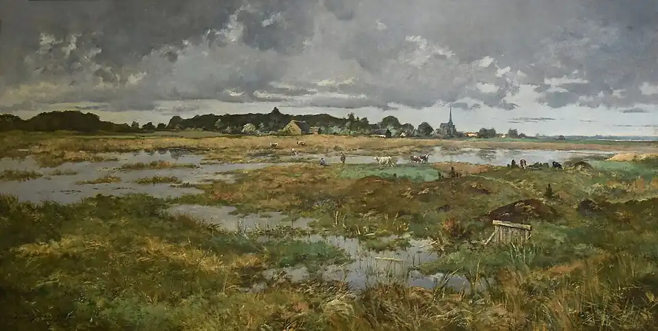 Marais à Genck  (1891), Genk, Emile Van Dorenmuseum&nbsp;(nl).