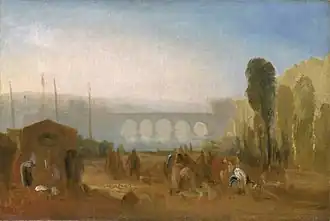 Dieppe : Le Port vu du quai Henri&nbsp;IV, 1827, Tate Britain, Londres.