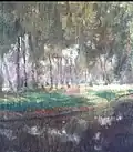 Le Cours de la rivière, vers 1910.
