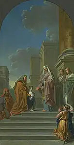 Présentation de la Vierge (1821) Musée des Augustins, Toulouse