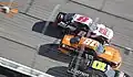 Berry (no&nbsp;8) aux côtés de Daniel Hemric&nbsp;(en) (no&nbsp;18) et Jeb Burton&nbsp;(en) (no&nbsp;10) à Atlanta en mars 2021.