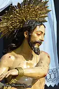 Christ à la colonne (1689). Église de Saint Jean le Baptiste.