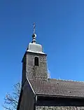 Détail du clocher.