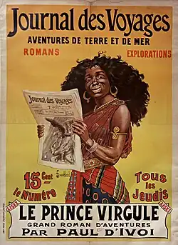 Affiche pour le Journal des voyages (1900)