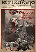Couverture du Journal des voyages no 435 (avril 1905).