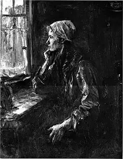 Femme de pêcheur à la fenêtre, 1896Musée Boijmans Van Beuningen, Rotterdam.