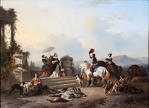 Le Retour de la chasse.