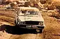 Juan María Traverso lors de sa participation au rallye d'Argentine 1987.