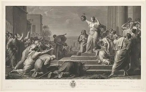 Giuditta con la testa di Oloferne (Judith avec la tête d'Holopherne) Entre 1800 et 1836