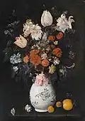 Blompotje (Fleurs dans un vase) (1654).