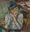 Hermine au grand chapeau (1917).