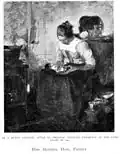 Dans un cottage hollandais, exposé au salon de Paris en 1904.