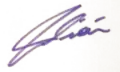 Signature de Julián Castro