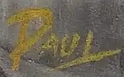 signature de Julian Paul